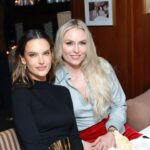 Lindsey Vonn Instagram - Congratulations on your new 🕶️ launch Rog! @rogerfederer It was a wonderful evening celebrating this new expansion of your brand with some great friends. Cheers 🥂 @stefaniekeenan 📸