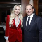 Lindsey Vonn Instagram - Congratulations on your new 🕶️ launch Rog! @rogerfederer It was a wonderful evening celebrating this new expansion of your brand with some great friends. Cheers 🥂 @stefaniekeenan 📸