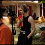 Lisa Vicari Instagram - I am still trying to process this incredible experience of directing my first short !! this project has been on my mind and in development for over two years and finally came to life this summer. This wouldn’t have been possible without the enormous support of my crew (love you guys), my talented cast (thank you Hannah, Sebastian, Saskia & Otto) and people in the industry who believed in this film. I am deeply moved by the support I received in the past couple months and weeks from companies like @arri_rental , @basisberlinpost, @wellensteinfundus @panoptimogmbh @studiobabelsberg @theweinmeister_berlinmitte #darkways … and from friends and mentors like @baranboodar #jantjefriese #philippklausing @esthibusch #NoraMarkwald @lena_stahl_official and so many more. Special thanks to @nina.rei 🎈 Without them and their willpower to support me and my ambitions to direct, this wouldn’t have been possible. So thank you, thank you, thank you!! Now I will disappear into the edit room 🏃🏼 photos by @jakob.fliedner werbung
