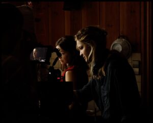 Lisa Vicari Instagram - I am still trying to process this incredible experience of directing my first short !!

this project has been on my mind and in development for over two years and finally came to life this summer. This wouldn’t have been possible without the enormous support of my crew (love you guys), my talented cast (thank you Hannah, Sebastian, Saskia & Otto) and people in the industry who believed in this film.

I am deeply moved by the support I received in the past couple months and weeks from  companies like @arri_rental , @basisberlinpost, @wellensteinfundus @panoptimogmbh @studiobabelsberg @theweinmeister_berlinmitte #darkways … and from friends and mentors like @baranboodar #jantjefriese #philippklausing @esthibusch #NoraMarkwald @lena_stahl_official and so many more. Special thanks to @nina.rei 🎈

Without them and their willpower to support me and my ambitions to direct, this wouldn’t have been possible.

So thank you, thank you, thank you!!

Now I will disappear into the edit room 🏃🏼

photos by @jakob.fliedner 

werbung