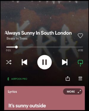Lisa Vicari Instagram - always sunny in south london