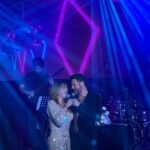 Lisset Instagram - “How Deep Is Your Love” a dúo con mi princesa @lisset_oficial en mi concierto en Monterrey. Mas de 20 años de no cantar esta canción juntos, desde que protagonizamos “Fiebre De Sábado Por La Noche” en 2003 en la Ciudad de México. Gracias, princesa, por haber aceptado mi invitación…y por esta noche mágica e inolvidable. Te amo con el alma. Por más momentos así, cantando juntos. El 🌞& y su👸🏻 Piano @brianjnash Bass @bassmurphy Drums @iamjeromejennings Guitar @mausanchezmusic Cello @darah_vilchis