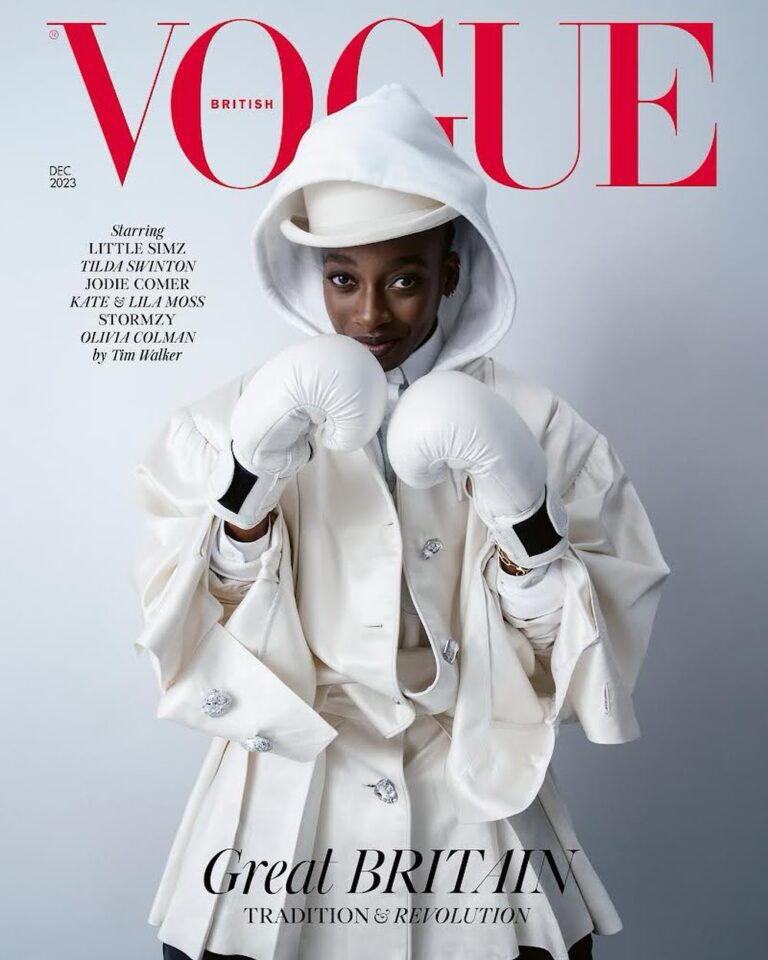 Little Simz Instagram - I got a Vogue cover 🥹 forever grateful @edward_enninful @britishvogue 🤍 None other than Tim Walker on the lens. Loved shooting this, the most love to everyone involved. Thank you thank you thank you 🤍