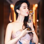 Liu Yifei Instagram - Thanks to “Meet Yourself”, I received the Best Actress award. Thank you Macau International TV Festival for the honor.