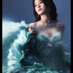 Liu Yifei Instagram - A happy night @eliesaabworld