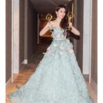 Liu Yifei Instagram - A happy night @eliesaabworld