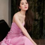 Liu Yifei Instagram - Looking forward to the event! @bulgari #bulgarihighjewelry #bulgarimediterranea