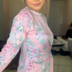 Liyana Jasmay Instagram – terus terbaring sebab baju ni cantik sgt from @petra.rtw 🌸 

#petralebaran2024
