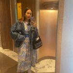 Liyana Jasmay Instagram - Styled this cute dress from @whattowearmalaysia with a big oversize jacket and high cut sneakers. Thanks @z.qah for always sending me awesome clothing🩷 #wtwtoday #whattowearmalaysia