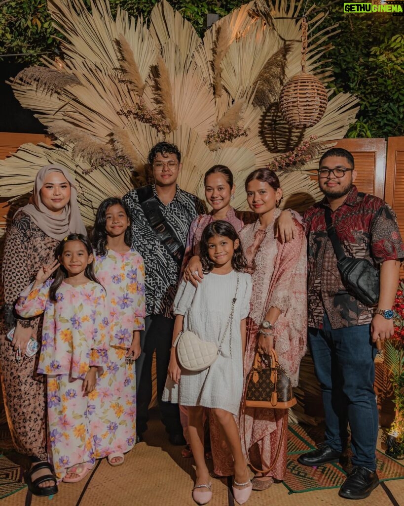 Liyana Jasmay Instagram - Happy Birthday @ajai98 🫶🏻 We love you! The girls semua at awe looking at their uncle ajai's celebration! May Allah SWT protect you @ajai98 and increase his guidance for you, insyaallah.. aamin🩷
