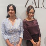 Liyana Jasmay Instagram - The many faces of me and @adrianaadnan Both of us in @aliabrtw #zaloraraya2024