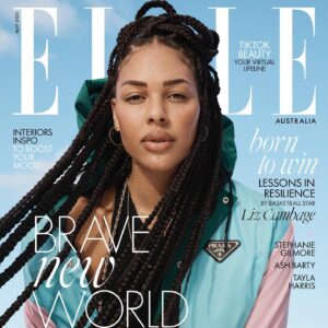 Liz Cambage Instagram - today I am the face on the magazine little Liz could never find on the covers while growing up here in Australia 🥺😩😭 thank you @elleaus for making my dreams come true. It is an honor to grace your covers this month and be featured along with some of Australias leading women in sport. 💖