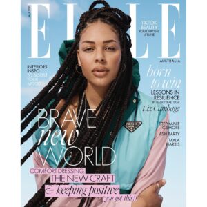 Liz Cambage Instagram - today I am the face on the magazine little Liz could never find on the covers while growing up here in Australia 🥺😩😭 thank you @elleaus for making my dreams come true. It is an honor to grace your covers this month and be featured along with some of Australias leading women in sport. 💖