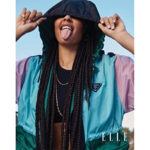 Liz Cambage Instagram - today I am the face on the magazine little Liz could never find on the covers while growing up here in Australia 🥺😩😭 thank you @elleaus for making my dreams come true. It is an honor to grace your covers this month and be featured along with some of Australias leading women in sport. 💖