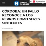 Liz Solari Instagram - #Repost @leysintientes with @use.repost ・・・ 📣 FALLO HISTÓRICO EN ARGENTINA CORDOBA ESTABLECIÓ QUE LOS PERROS SON SERES SINTIENTES 🙏🏻❤️🐾🥳 “El fallo significó un nuevo aporte al desarrollo progresivo jurisprudencial en torno a los animales, que paulatinamente, deconstruye las bases antropocéntricas del ordenamiento jurídico." Suma tu firma para que todos los animales sean considerados sintientes en Argentina. Encontra nuestra petición en bio 🙏✍️❤️ 📣 Historical legal ruling in Argentina: Cordoba established that dogs are sentient beings. 🙏❤️🐾✍️🥳 "The ruling meant a new contribution to the progressive jurisprudential development around animals, which gradually deconstructs the anthropocentric bases of the legal system." Sign and share our petition for all animals to be condisered sentient in Argentina. Link in Bio 🙏❤️✍️ @cherchevalier_author @clegg.judith @smileymindskids #leysintientes #sentientlaw #derechosanimales #noticias #news