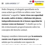 Liz Solari Instagram - #Repost @leysintientes with @use.repost ・・・ 📣 FALLO HISTÓRICO EN ARGENTINA CORDOBA ESTABLECIÓ QUE LOS PERROS SON SERES SINTIENTES 🙏🏻❤️🐾🥳 “El fallo significó un nuevo aporte al desarrollo progresivo jurisprudencial en torno a los animales, que paulatinamente, deconstruye las bases antropocéntricas del ordenamiento jurídico." Suma tu firma para que todos los animales sean considerados sintientes en Argentina. Encontra nuestra petición en bio 🙏✍️❤️ 📣 Historical legal ruling in Argentina: Cordoba established that dogs are sentient beings. 🙏❤️🐾✍️🥳 "The ruling meant a new contribution to the progressive jurisprudential development around animals, which gradually deconstructs the anthropocentric bases of the legal system." Sign and share our petition for all animals to be condisered sentient in Argentina. Link in Bio 🙏❤️✍️ @cherchevalier_author @clegg.judith @smileymindskids #leysintientes #sentientlaw #derechosanimales #noticias #news