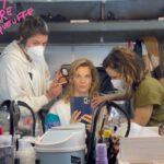 Liz Solari Instagram - Arrancamos. 🎥💃💫🇺🇾🥳 #set #tvserie #acting #comingsoon #Amazon