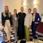 Lo Bosworth Instagram - We’ve been busy this Women’s History Month 💙 Swipe through for a recap and head to the link in my bio to listen to my conversation with @sarajanenyc on The glossy Beauty Podcast! @briannajoye_fitness it was so great speaking alongside you and meeting more of the @citygirlswhowalk community! Thank you @WWD for covering last week’s @beabreadwinner launch event! It was an honor to share advice and speak alongside legends like @daniellapierson @rupikaur_ @therealdvf @danielleduboise