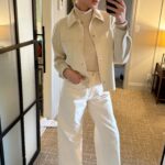 Lo Bosworth Instagram - RODEO AUSTIN OOTD 🫶🏼 tried my best as a NYer hehehe boots are @citybootsofficial pants @reformation jacket is @zara and sweater is @jcrew