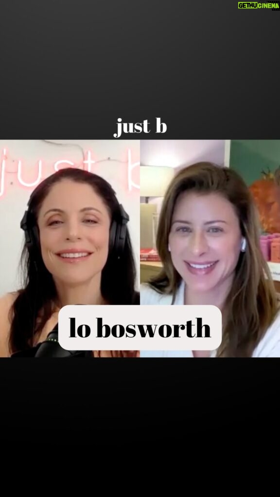 Lo Bosworth Instagram - Lo joins Bethenny to discuss the origin story of her company Love Wellness and how and why it’s here to help! Lo predicts an important reckoning she believes is coming to the health industry in the next few years and has tips for being the “full you.” Listen to the full episode with @lobosworth OUT NOW on @justbwithbethenny wherever you podcast! 🎙🎧 #justbwithbethenny #iheartpodcast #lobosworth #lovewellness #podcast