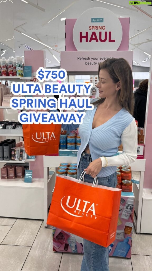 Lo Bosworth Instagram - 📣We’re celebrating @ultabeauty Spring Haul with a $750 giveaway! 📣 And of course we’re including our NEW Ulta Beauty-exclusive Bye Bye Bloat Body Care 💙 HOW TO ENTER: 💙 Follow @lovewellness, @lobosworth, and @ultabeauty 💙 Like this post 💙 Tag who you would do an at-home spa day with 💙 BONUS POINTS: Tag @lovewellness in your next Ulta Beauty Spring Haul TikTok video and IG stories! Giveaway ends 4/17 at 11:59 PM EST. Giveaway open to United States only. NO ENTRY FEE, NO PURCHASE OR OBLIGATION NECESSARY TO PLAY OR WIN. Per Instagram rules, we must mention this is in no way sponsored, administered, or associated with Instagram, Inc. By entering, entrants confirm they are 18 years of age, release Instagram of responsibility, and agree to Instagram’s term of use. Full term and conditions at https://lovewellness.com/pages/lwwogoterms