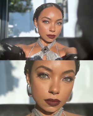 Logan Browning Instagram - betcha you’ll see stars ✨9/4/23 #renaissanceworldtour