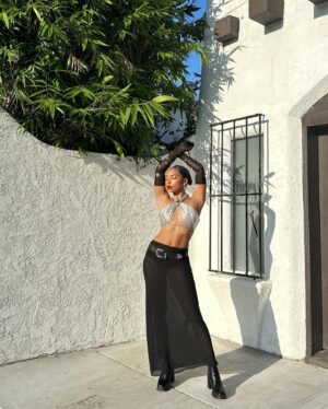 Logan Browning Instagram - betcha you’ll see stars ✨9/4/23 #renaissanceworldtour