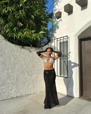 Logan Browning Instagram - betcha you’ll see stars ✨9/4/23 #renaissanceworldtour