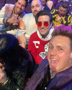 Logan Henderson Instagram - Thanks @iheartradio for an incredible night!