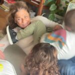 Lolita Instagram - El mejor cumple , mi familia , mis nietos mis hijos mis amigos , mi vida ,mi luz y mi energía en el suelo feliz