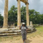 Loni Love Instagram - The little town of Olympia, Greece, is famous for the nearby archaeological site of ancient Olympia, where the original Olympic games were held for many centuries. The Olympic Games took place here every four years from 776 BC to 393 AD. The site was also a place of worship dedicated to the Greek god Zeus from about the 10th century BC. #loniineurope