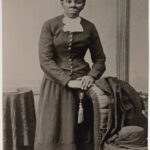 Loni Love Instagram - “I GO TO PREPARE A PLACE FOR YOU”-Harriet Tubman. ____________________________________________________ 1887 Photograph of Harriet Tubman, her Husband Nelson Davis, and Their Adopted Daughter Gertie. Harriet Tubman married her second husband Nelson Davis on March 18, 1869 with whom they adopted daughter, Gertie. Born in North Carolina, her husband had served as a private in the 8th United States Colored Infantry Regiment from September 1863 to November 1865. Nelson died on October 14, 1888. ____________________________________________________After escaping slavery, Tubman made some 13 missions to rescue approximately 70 enslaved people, including her family and friends, using the network of antislavery activists and safe houses known collectively as the Underground Railroad. During the American Civil War, she served as an armed scout and spy for the Union Army. In her later years, Tubman was an activist in the movement for women's suffrage. _____________________________________________________The great Harriet Tubman died of pneumonia in 1913 at the age of 93 surrounded by family members whom she told “I go to prepare a place for you.” #history #harriettubman