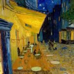 Loni Love Instagram - Van Gogh meets Luther Vandross ・・. Café Terrace at Night by Vincent Van Gogh. Animated by @andrey.zakirzyanov. Thxs eric Kristan “I often think that the night is more alive and more richly colored than the day.” - Van Gogh