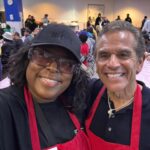 Loni Love Instagram - It was Good Friday helping Los Angeles Mission’s 88th Annual Easter Celebration serve free meals… good to see @nickcannon @ianziering and others…