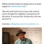 Loni Love Instagram - I want to give a big congratulations to @thewilliamstanforddavis .. after 40 years he became a series regular and now he’s an @naacpimageawards best supporting actor!!!! It was a pleasure to interview him!!! This @quintab @abbottelemabc