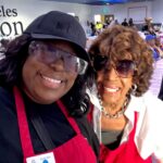 Loni Love Instagram - It was Good Friday helping Los Angeles Mission’s 88th Annual Easter Celebration serve free meals… good to see @nickcannon @ianziering and others…