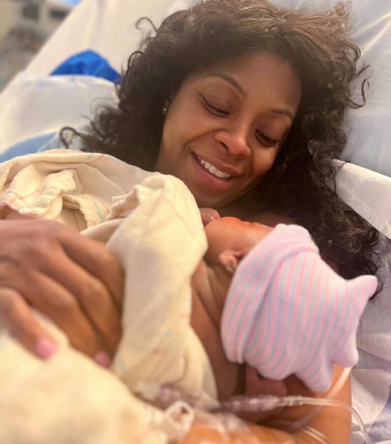 Loni Love Instagram - Welcome to the world Brave!! You are already truly loved.. to my darling Bresha.. I’m so happy for you.. you look absolutely stunning and will be a great mommy!!! To my brother Nick .. ahhhhhh.... you were faithful and patient. You asked and look what God gave you. It is a pleasure seeing you two fall in love and create a family!!! Love is still alive!!!!! She is adorable!!!! Congratulations!!!! @breshawebb @njfuture