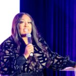 Loni Love Instagram - She is the 2nd woman and 9th President of @pvamu .. congratulations to President Dr. Tomikia P. LeGrande.. what a honor to host her Inauguration Scholarship Gala! We raised over $600,000 for student scholarships!!!! I love my school!!!! #womenshistorymonth #alumni #pvproducesproductivepeople 💜💛💜