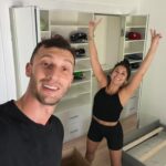 Loren Brovarnik Instagram - Lately ❤️💙🩵🩵🩷 A lot of people would question “why don’t you just buy a house instead of living in a condo” as if it was such an easy and casual decision to make … the reality is, we took our time and when we were ready, it happened. Hard work and patience and are so excited for this next phase for our family! #teambrovarnik #partyoffive #nextchapter #hardworkpaysoff