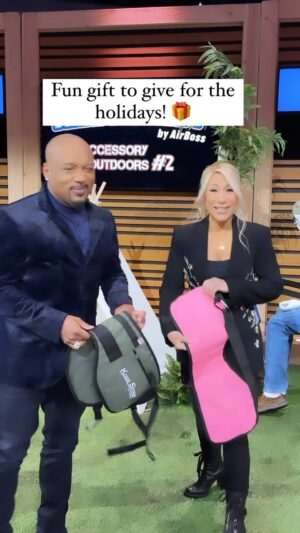 Lori Greiner Instagram - The #1 necessity for doing #2 outdoors! The Krapp Strapp is the most fun gift to give this season to anyone you know who is ever in the outdoors…hiking, fishing, camping, hunting etc. Could be a real life saver! Ck link in bio for a Special #SharkTank discount! 😉