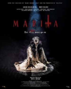 Louise delos Reyes Instagram - HER CURSE MUST GO ON 💀

Based on a True Story. Meet the NEW FACE OF HORROR, MARITA! From the creators of 'MARY CHERRY CHUA' and the producer of 'DELETER'.

Starring Louise Delos Reyes, Rhen Escaño, Ashtine Olviga, Andrea Babierra, Yumi Garcia, Ethan David, Taneo Sebastian, Tess Dumpit-Michelena, Sara Joe, JD Axie, and Neil Tolentino. 

Written and Directed by Roni S. Benaid.

November 22 Only in Cinemas!

#Marita #MaritaPosterReveal