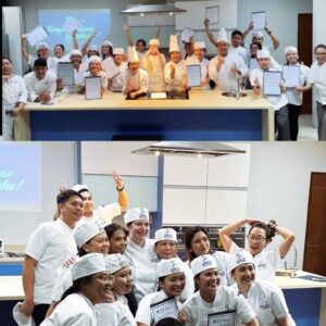 Louise delos Reyes Instagram - I never imagined myself being in this position, thank you for this wonderful opportunity @apca_philippines. To @yohannpngn, for always assisting me and for giving  me this once in a lifetime chance to learn pastry. To our dear Chef’s, Chef @verge_iral, @ajie_segubiense, @k.angelica_hong, @beatrixcodina, @dana.lcsmna, @gianaguirre, @mkdedios thank you for all the patience, guidance and knowledge that you all have given us. Never kayo raging madamot and we really appreciate that. We don’t say it too often or maybe not at all but we are really blessed the we learned from the best.

To my batch mates, from being total strangers to messaging each other at 1AM talking about Brioche. The past week has been difficult but we power through. Thank you for understanding my shortcomings.

Our time at @apca_philippines has been a blend of sweat, laughter, flour, and countless dishes.

The memories we've baked together will forever be in my heart. I will miss our lunch dates here, our oven train, our morning breakfast, I will miss everyone asking “who needs milk, who needs butter?” “nakaorder na kayo?"

Lastly, thank you @jinob08 for always believing in me and pushing me to be a better person and student. Thank you for always reminding me that its okay to fail, that not everyday is a good baking day. Thank you for always setting my alarm whenever I forget to do before bed time and for tucking me in when I fall asleep at the edge of our bed.

Here's to the future, to the memories we hold dear, and to the joy that comes from both baking and making friends. Congratulations again to us!