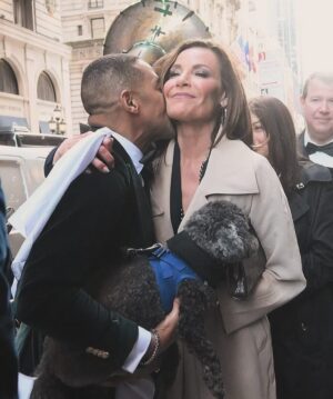 Luann de Lesseps Instagram - Congratulations @donlemonofficial & @timpmalonenyc on an incredible wedding ❤️💍
👗 @jovanifashions 
💄 @spencerwellscreative