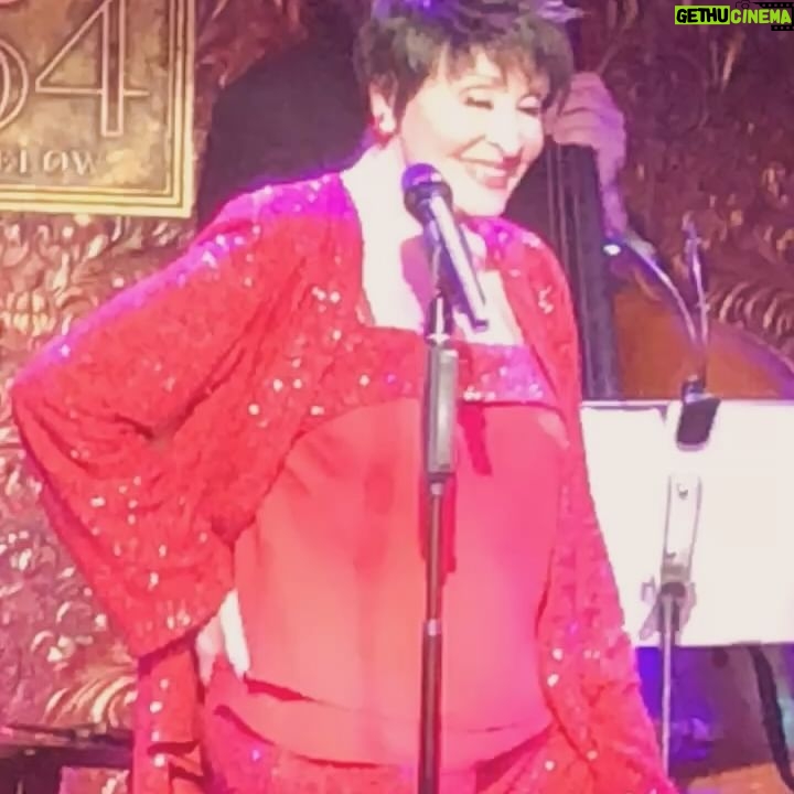 Luann de Lesseps Instagram - So fortunate I had the great honor of meeting such an #icon. Rest in peace to the legendary Chita Rivera⭐️💙. What a privilege to be taking the same stage at @54below February 1-3rd🗽