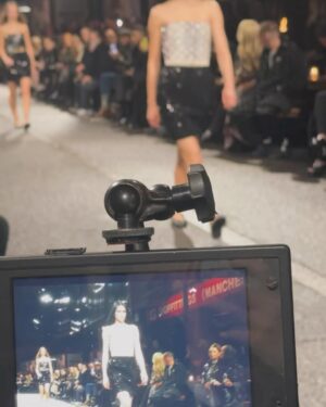 Lucy Boynton Instagram - Apparently feeling real slick about these camera moves. Thank you thank you @chanelofficial 🖤🤍 unrealll