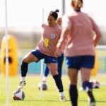 Lucy Bronze Instagram – And we are off to Wembley … 🏟️