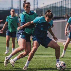Lucy Bronze Instagram - Marchin’ on 🩵