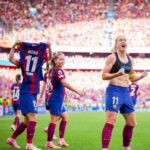 Lucy Bronze Instagram - What a night!! Massive thank you to both sets of fans for creating such an amazing atmosphere 💙❤️ merci 🌟🌟🌟🌟🌟