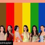 Lucy Liu Instagram - Pride is something we carry not just within ourselves but through our friends. Thank you @jarednkaplan for being such an amazing friend and for sharing this. I’ll forever stand with my LGBTQIA family. Happy Pride month! 🏳️‍🌈🏳️‍⚧️ And thank you @_leeharris_ for all these gorgeous colors of the rainbow. #Repost @jarednkaplan with @make_repost ・・・ Now more than ever we need - and cherish - our allies. 🏳️‍🌈🏳️‍⚧️ Thanks @lucyliu for being a kick-ass friend and forever a true advocate, icon, and ally for ALL of us. Happy #pride everyone! ❤️🧡💛💚💙💜🖤🤎 #lgbtqia #pridemonth #angelrainbow #ally