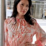 Lucy Liu Instagram - Even when it rains, NY always shines 👗: @stellamccartney 👠: @giuseppezanotti 💍: @_katkim
